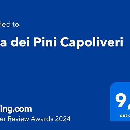 Villa Dei Pini Capoliveri Esterno foto